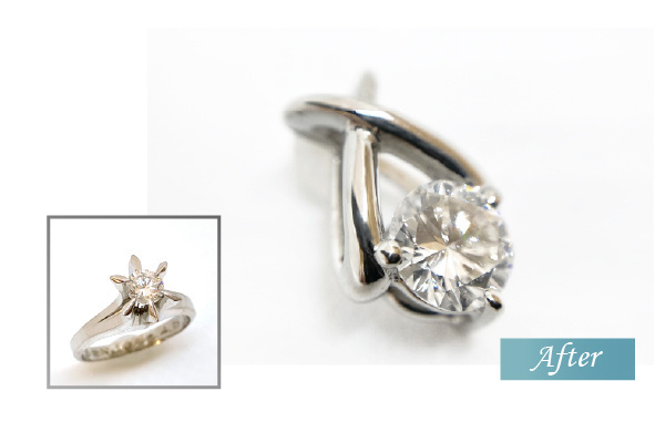 ダイヤの指輪はネックレスに変えるリフォーム
